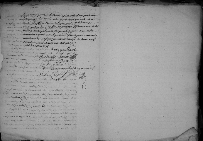 Etude de Me François Henin à Amiens (étude n°3). Minutes de l'année 1732