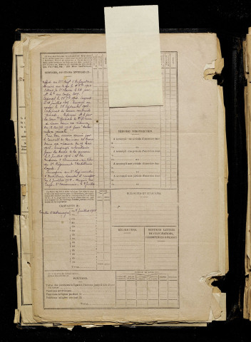 Gaillot, Georges Edouard, né le 21 septembre 1889 à Pont-Noyelles (Somme), classe 1909, matricule n° 1011, Bureau de recrutement d'Amiens