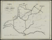 Carte des chemins de fer du Nord et de Rouen et d'un projet d'embranchement de Lille au Havre