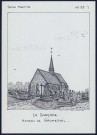 La Garenne (hameau de Grumesnil, Seine-Maritime) : l'église - (Reproduction interdite sans autorisation - © Claude Piette)