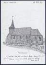 Pierrecourt (Seine-Maritime) : église vue de la face sud - (Reproduction interdite sans autorisation - © Claude Piette)