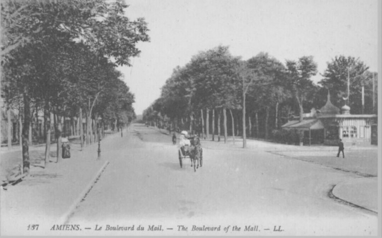 Amiens. - Le boulevard du Mail - The boulevard of the Mail