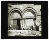 Jérusalem. Porte du Saint-Sépulcre