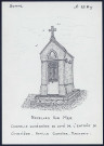 Noyelles-sur-Mer : chapelle funéraire du côté de l'entrée du cimetière - (Reproduction interdite sans autorisation - © Claude Piette)