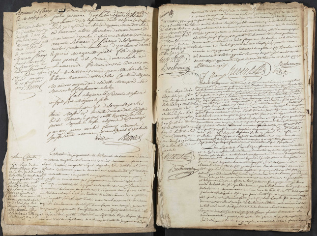 Maison de justice dite Conciergerie à Amiens. Registre d'écrou : 2 messidor an VII-4 messidor an XI Feuillets 9-197