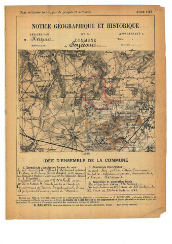 Soyecourt : notice historique et géographique sur la commune