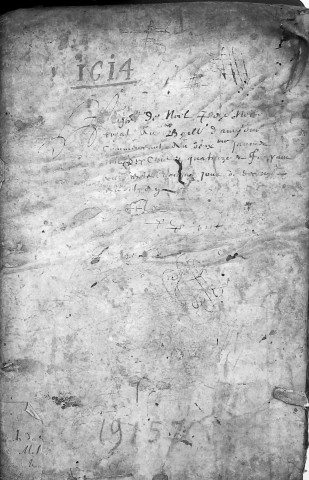 Etude de Me Noël Pezé à Amiens (étude n°13). Minutes de l'année 1614