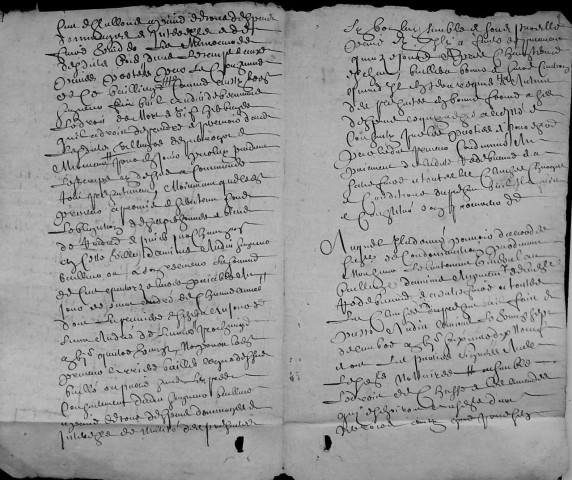 Etude de Me Henri Louette à Amiens (étude n°22). Minutes de l'année 1679