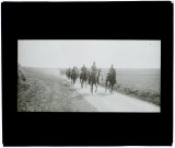Retour des manoeuvres 3e chasseurs à cheval - septembre 1903