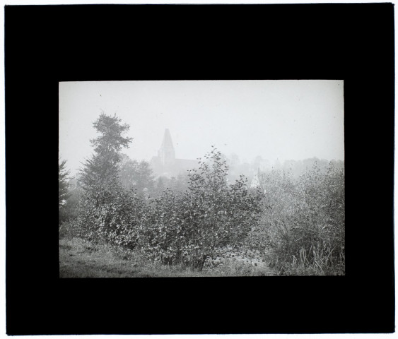 Picquigny (effet de brouillard) - octobre 1912