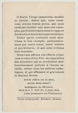 La Petite Thérèse. Sainte Thérèse de l'Enfant Jésus