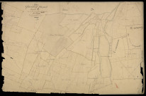 Plan du cadastre napoléonien - Quesnoy-le-Montant : Quesnoy (Le) ; Bois de Ranconnière (Le), B2
