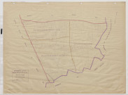 Plan du cadastre rénové - Sancourt : section B