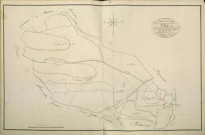 Plan du cadastre napoléonien - Atlas cantonal - Montigny-sur-L'hallue (Montigny) : tableau d'assemblage