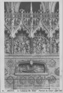 La cathédrale Bas Reliefs - Pourtour du Choeur - Côté sud