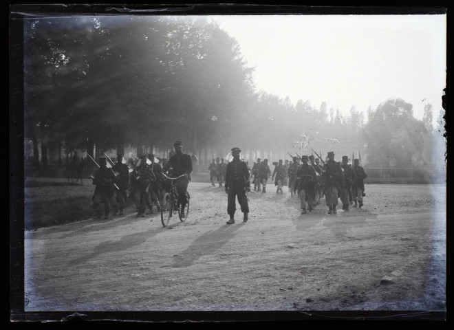 Chasseurs à pieds Renancourt - septembre 1911