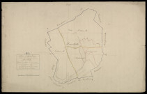 Plan du cadastre napoléonien - Neuvilette (Neuvillette) : tableau d'assemblage