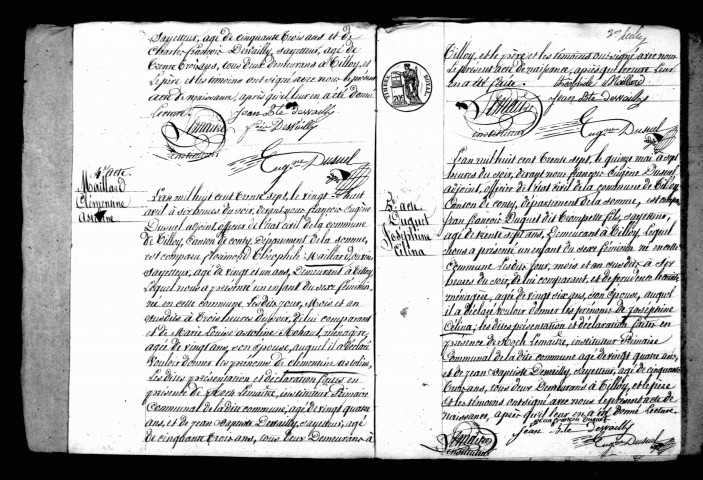 Tilloy-lès-Conty : naissances, mariages, décès