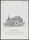 Clairfontaine (Aisne) : église paroissiale Sainte-Ursule, ancienne abbaye Saint-Nicolas - (Reproduction interdite sans autorisation - © Claude Piette)