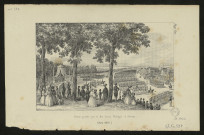 Revue passée par le Roi Louis-Philippe à Amiens, juin 1831