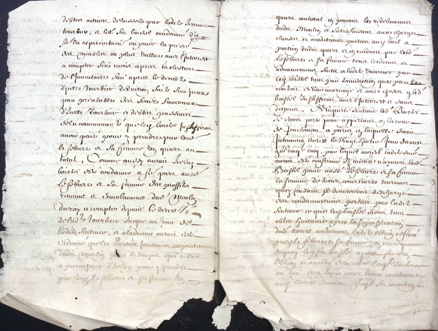 Etude de Me Jean-Baptiste Trencart à Amiens (étude n°12). Minutes de l'année 1657