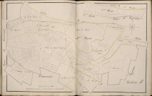 Plan du cadastre napoléonien - Atlas cantonal - Eclusier-Vaux (Eclusier Vaux) : A