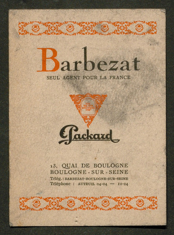 Publicités automobiles : Packard