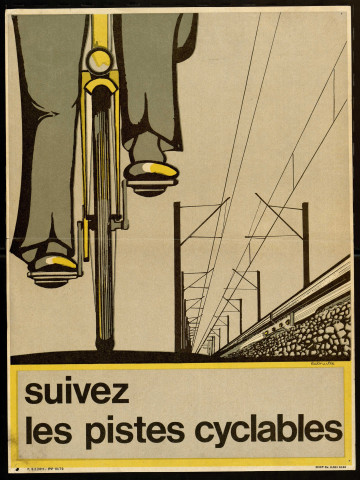 Suivez les pistes cyclables