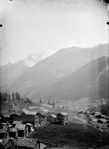 Paysage de montagne près de Zermatt