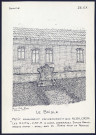 Le Boisle (Somme) : petit monument commémoratif aux A.C.P.G. C.A.T.M. - (Reproduction interdite sans autorisation - © Claude Piette)