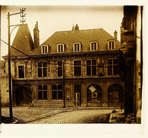 Reims. Maison Renaissance, rue de l'arbalète