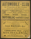 Automobile-club de Picardie et de l'Aisne. Revue mensuelle, 6e année, juin 1910