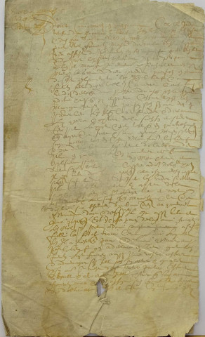 Etude de Me Charles Louvet à Ault. Minutes de l'année 1655