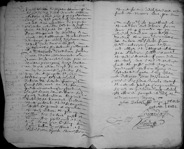 Etude de Me Antoine Limeux à Amiens (étude n°11). Minutes de l'année 1639