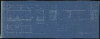 Propriété de Monsieur Cosserat à la Vacherie : plan