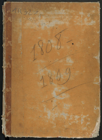 Table alphabétique (ensemble du département) de la période 1808-1809