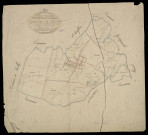 Plan du cadastre napoléonien - Oresmaux (Oresmeaux) : tableau d'assemblage