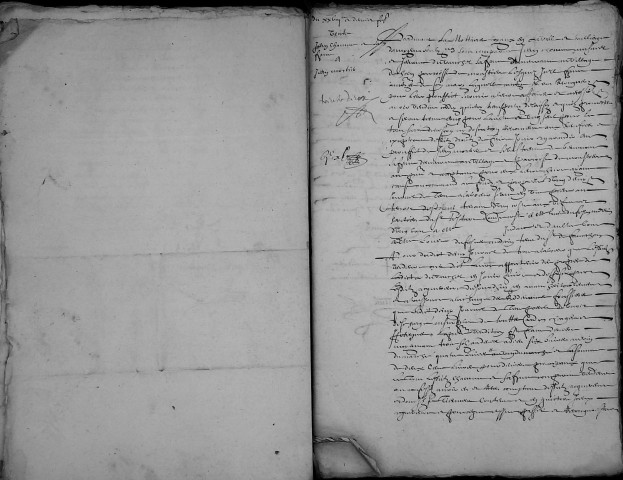 Etude de Me Claude Limeux à Amiens (étude n°5). Minutes de l'année 1647