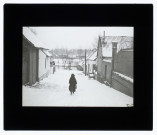 Effet de neige à Longpré-lès-Amiens - février 1909