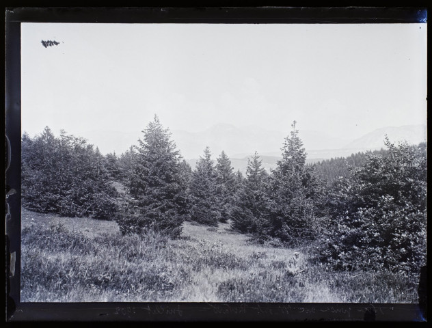 Vue prise au Mont-Revard - juillet 1902