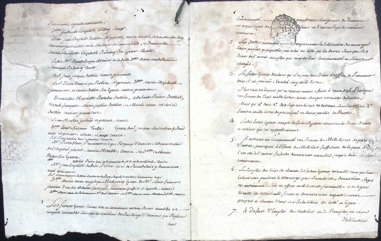 Etude de Me Louis François Janvier à Amiens (étude n°2). Minutes de l’année 1777