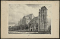 Vue générale de Saint-Etienne de Beauvais. (Picardie)
