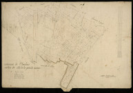 Plan du cadastre napoléonien - Chaulnes : Grande Avenue (La), B