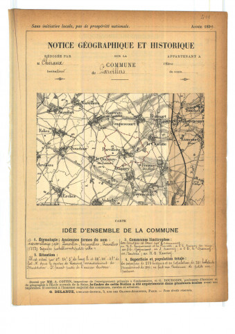 Parvillers Le Quesnoy (Parvillers) : notice historique et géographique sur la commune