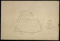 Plan du cadastre napoléonien - Meneslies : Grande Route (La), A