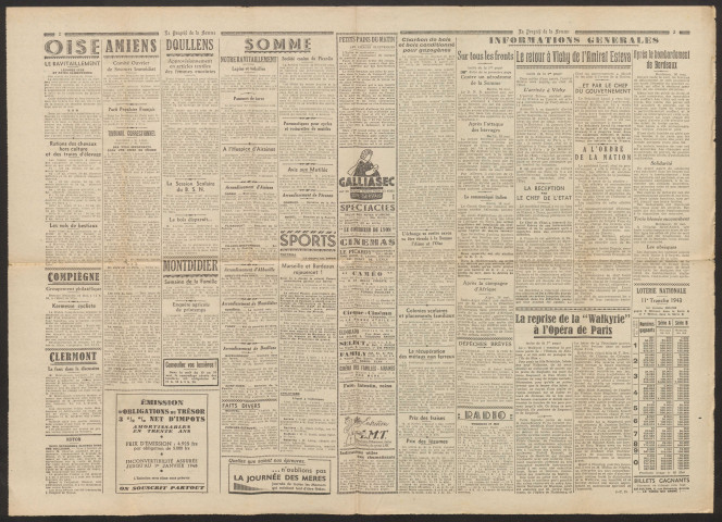 Le Progrès de la Somme, numéro 22975, 20 mai 1943