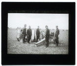 Manoeuvres de septembre 1902 - artillerie à Poix