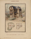 Maisons de campagne. Pl. 8. Chalet du Bois de Boves (Somme).- Architecte : M. Delassus
