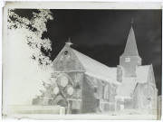 Eglise de Corcy route de Longpont - septembre 1901