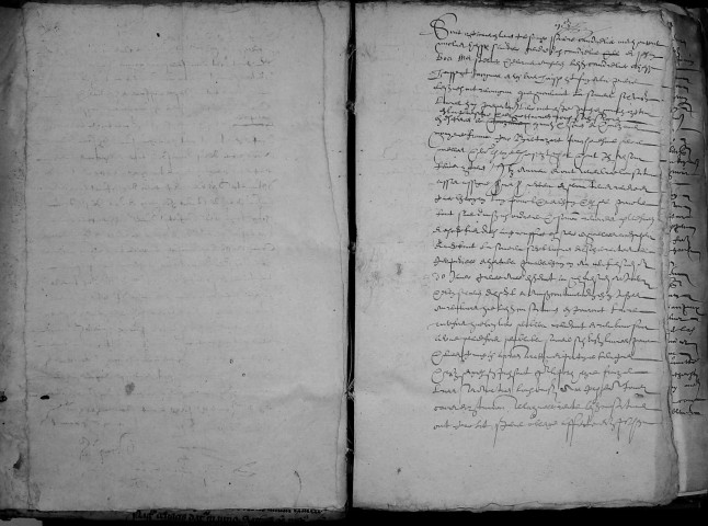 Etude de Me Henri Debacq à Amiens (étude n°16). Minutes des années 1616-1617